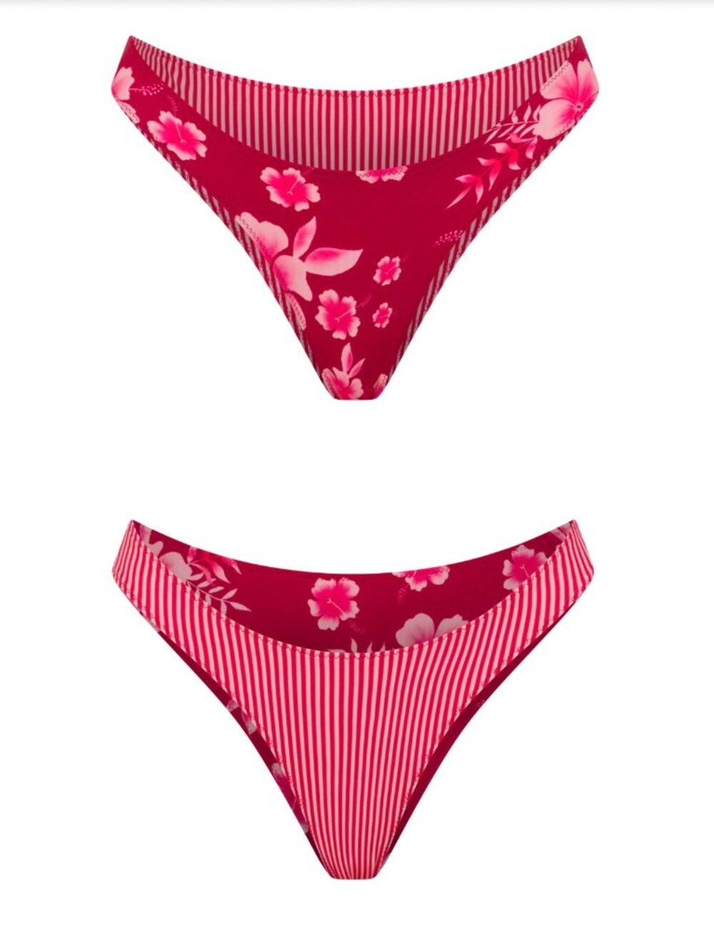 Leni Swims - Lottie Bottom in Rosie Reversible - Size Small